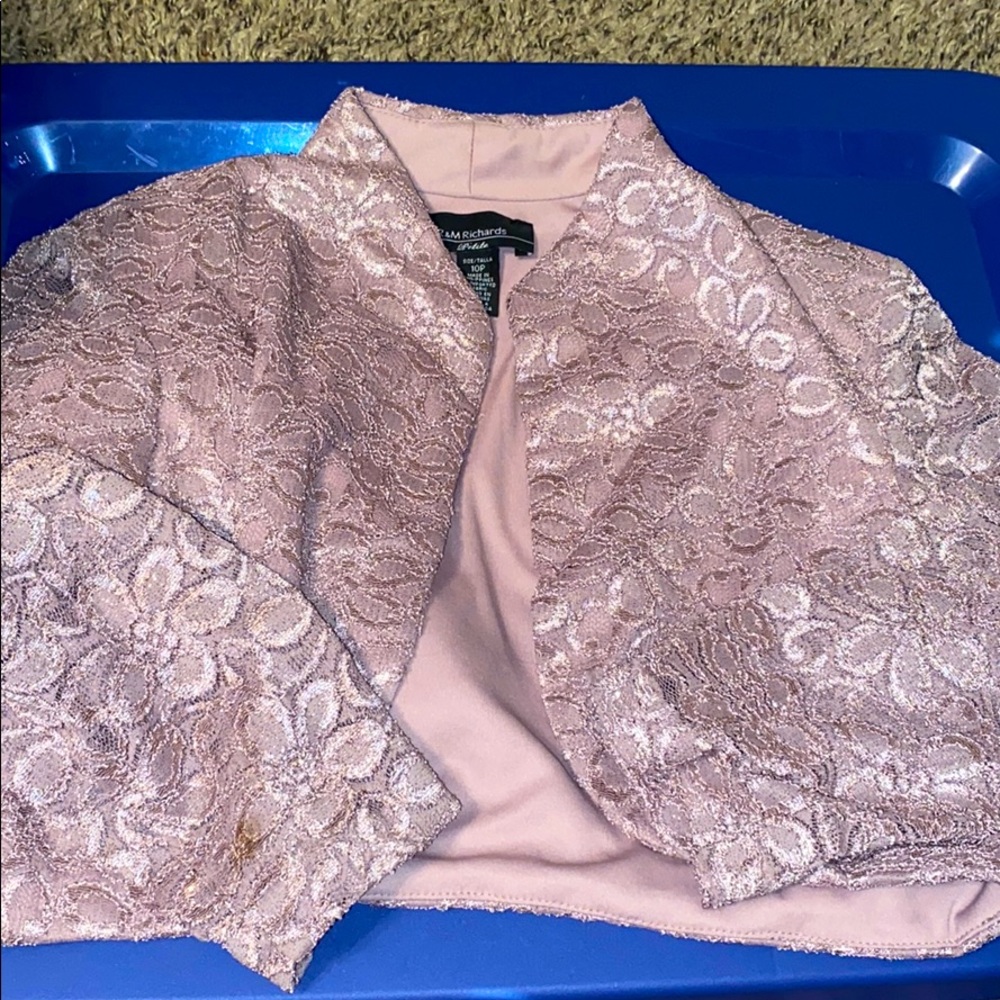 Crop top blazer